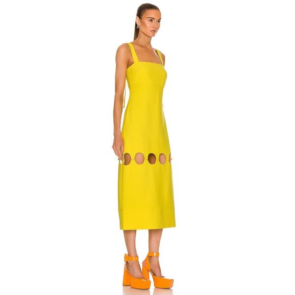 Alexis Costal Cutout Midi Dress Serin- M - Picture 3 of 5